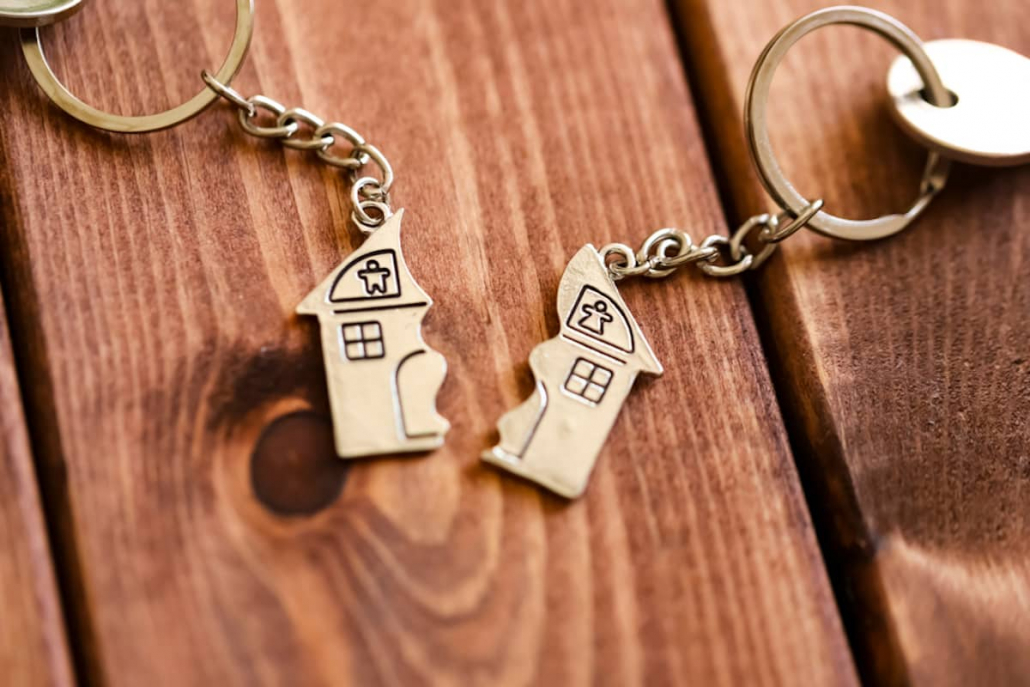 divorce debts house split